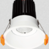 15W LED COB Semi Trimless Adjustable Dimmable Downlight with 55° Beam - Image 2