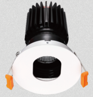 15W LED COB Semi Trimless Dimmable Downlight with 55° Beam