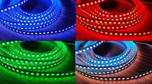 SMD5050 12V RGB 60leds/mtr